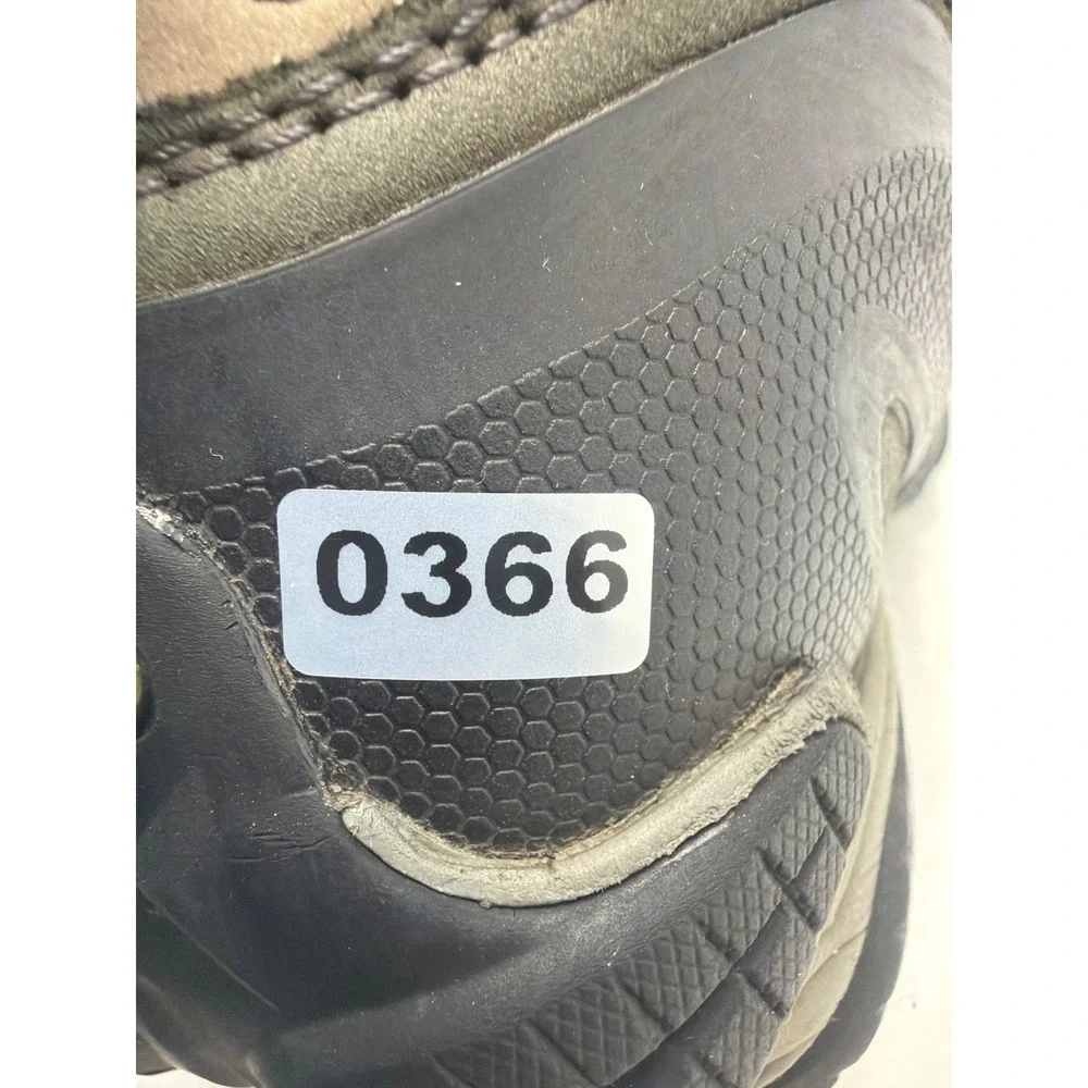 Oboz Mens Brown Hiking Trail Shoes Size 11 Waterproof Outdoor Adventure -DAMAGE-